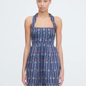 Hill House Navy Floral Dress